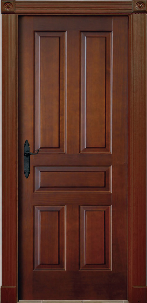 puerta interior de madera maciza mod.p2