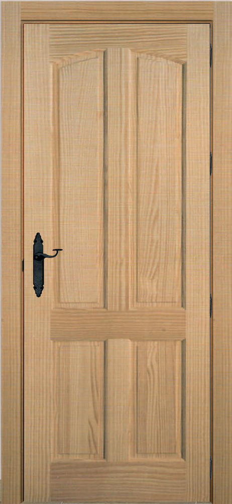 puerta interior de madera maciza mod.p4
