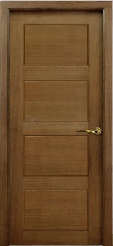 puerta interior de madera maciza mod.p11