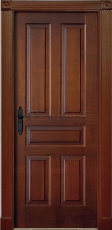 puerta interior de madera maciza mod.p2