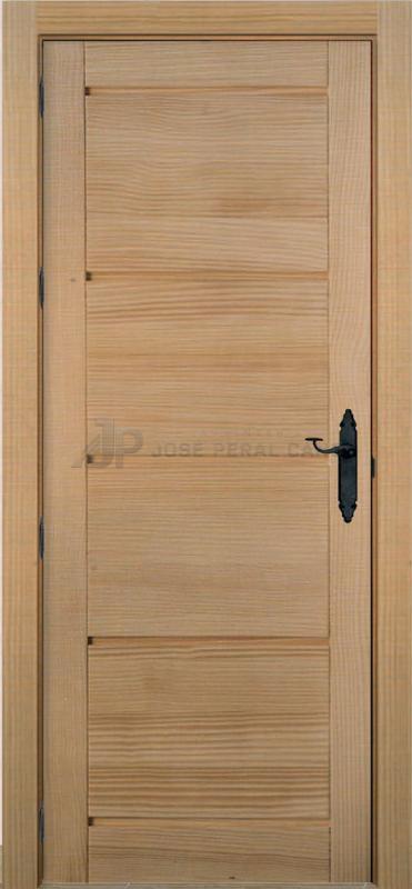 puerta interior de madera maciza mod.p7