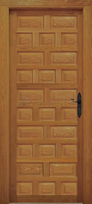 puerta interior de madera maciza mod.p8