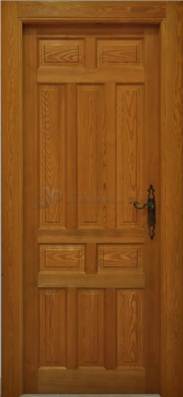 puerta interior de madera maciza mod.p9