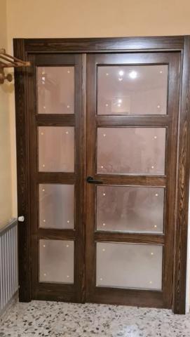 Puertas de Pino Macizo a Medida en Madrid | Trabajo Realizado