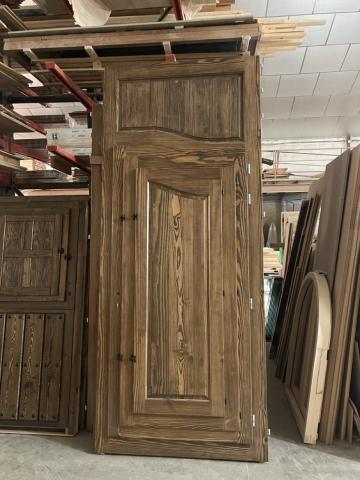 Puerta Típica Modelo Valenciano de Madera a Medida en Valencia | Carpintería de Madera