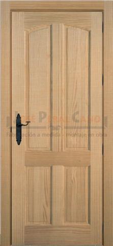 puerta interior de madera maciza mod.p4