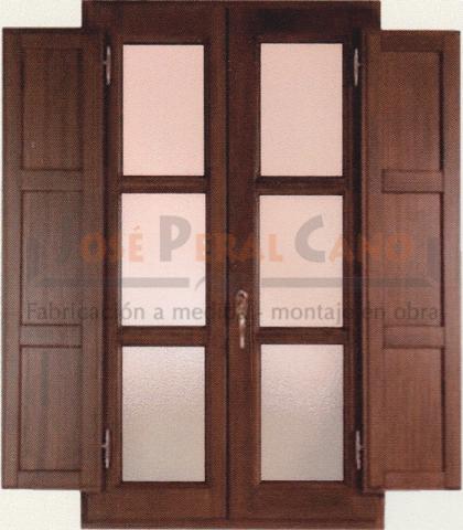 ventanas de madera estilo ingles